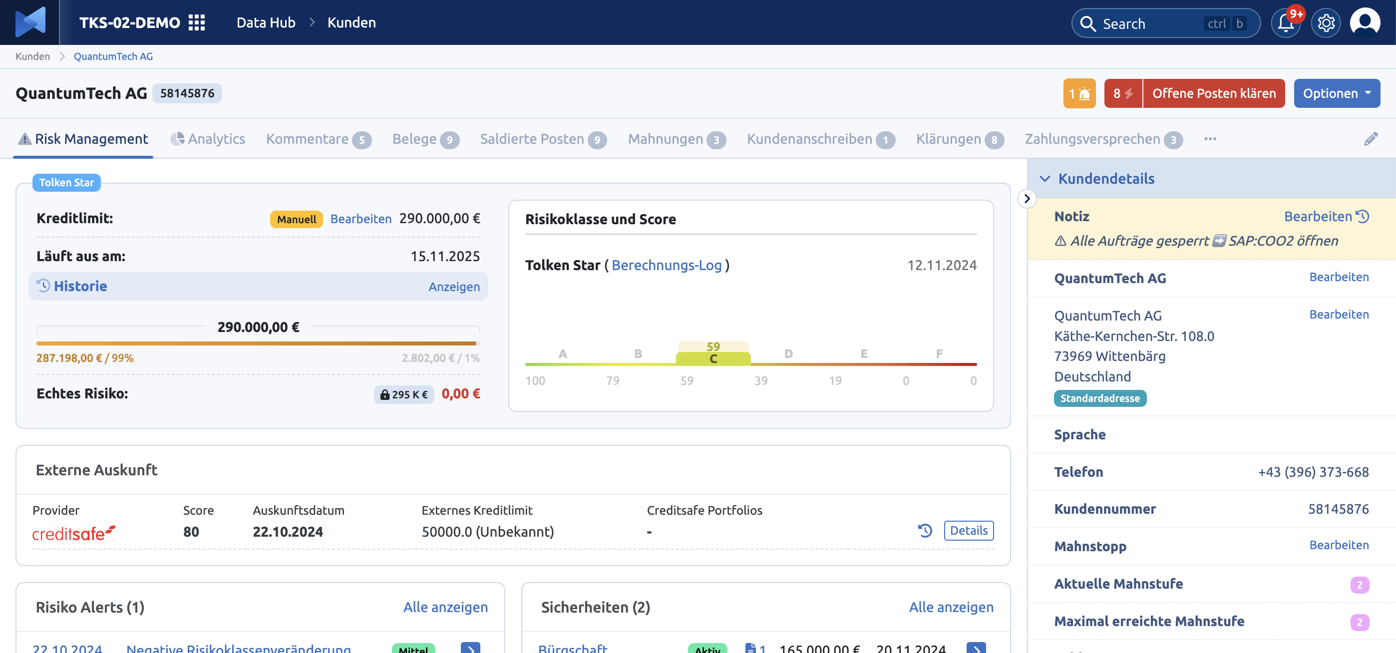 AR Automation Software und Credit Management Software | Bilendo - Risk Management