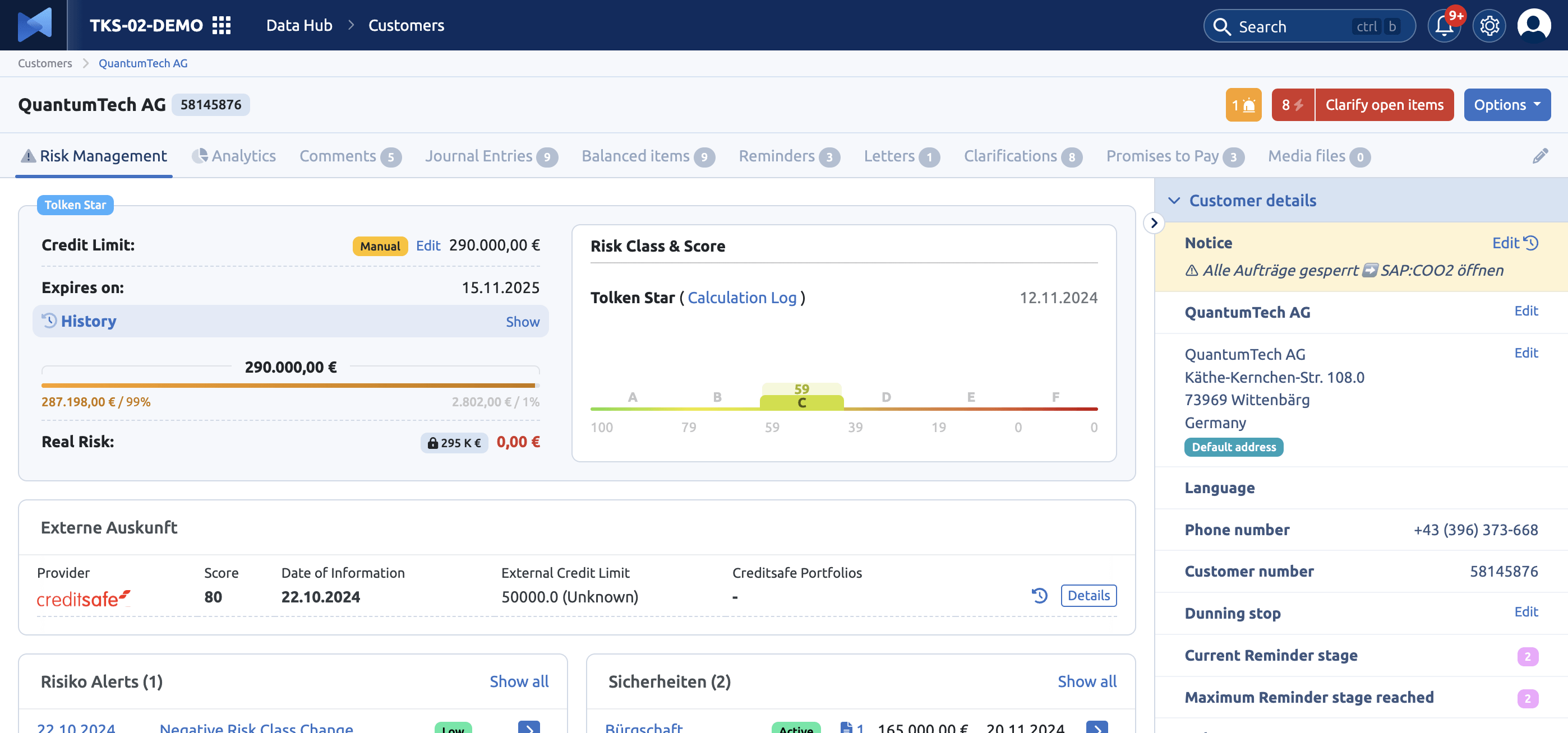 AR Automation Software und Credit Management Software | Bilendo - Risk Management